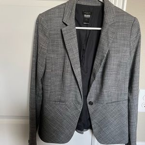Grey suit jacket